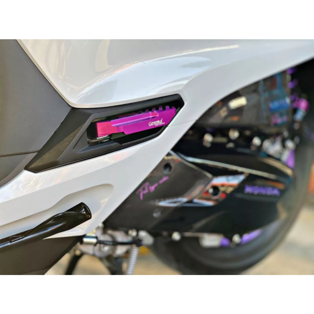 FAKIE ขาเหยียบพักเท้า L/R จีออโน่ รุ่น HONDA GIORNO125 วัสดุอลูมิเนียม ทำสีอโนไดร์ไม่ซีดง่าย วางเท้าสบาย ไม่คมไม่ลื่น ราคา ถูกที่สุด ดีลบีเคเค แกลเลอรีภาพที่ 9