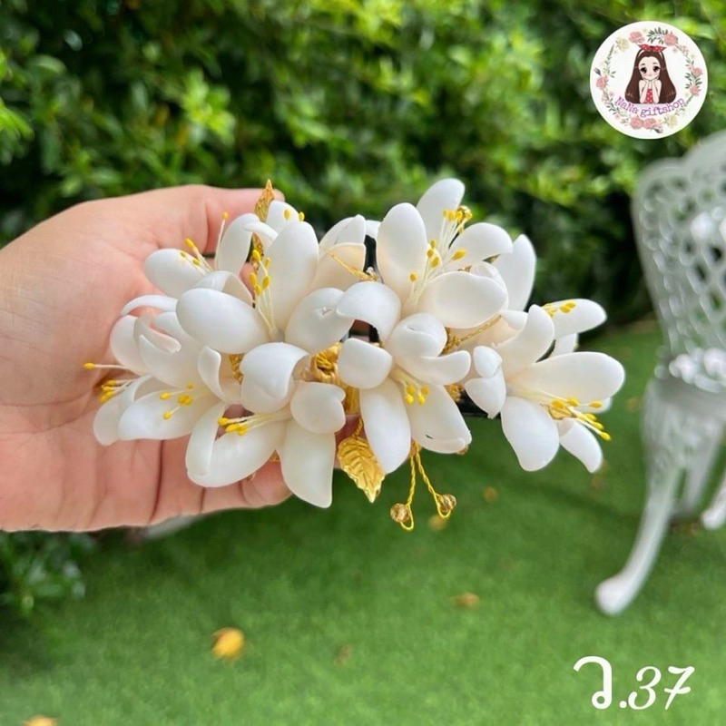 ดอกไม้ไทยประดับผมมีแบบหลากหลาย
