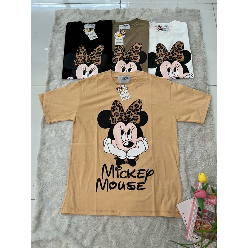 เสื้อยืดOversize(FLOWER)มินนี่ลายเสื้อ