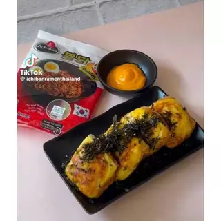 Ichiban Spicy Korean Ramen - ซอสเผ็ดเกาหลี ราเมน (บะหมี่​กึ่ง​สำเร็จรูป-เส้นสด)
