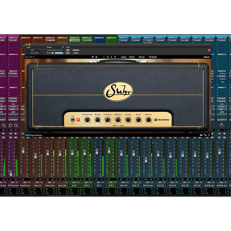 Suhr AMP GUITAR ปลั๊กอินจำลองแอมป์จากค่าย Plugin Alliance [CRACKED]