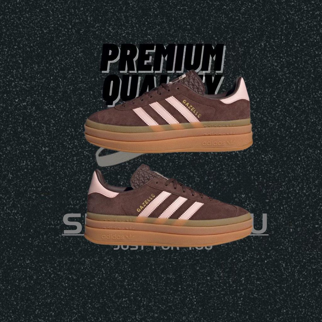 ADIDAS originals GAZELLE BOLD Brown ของแท้ 100 %