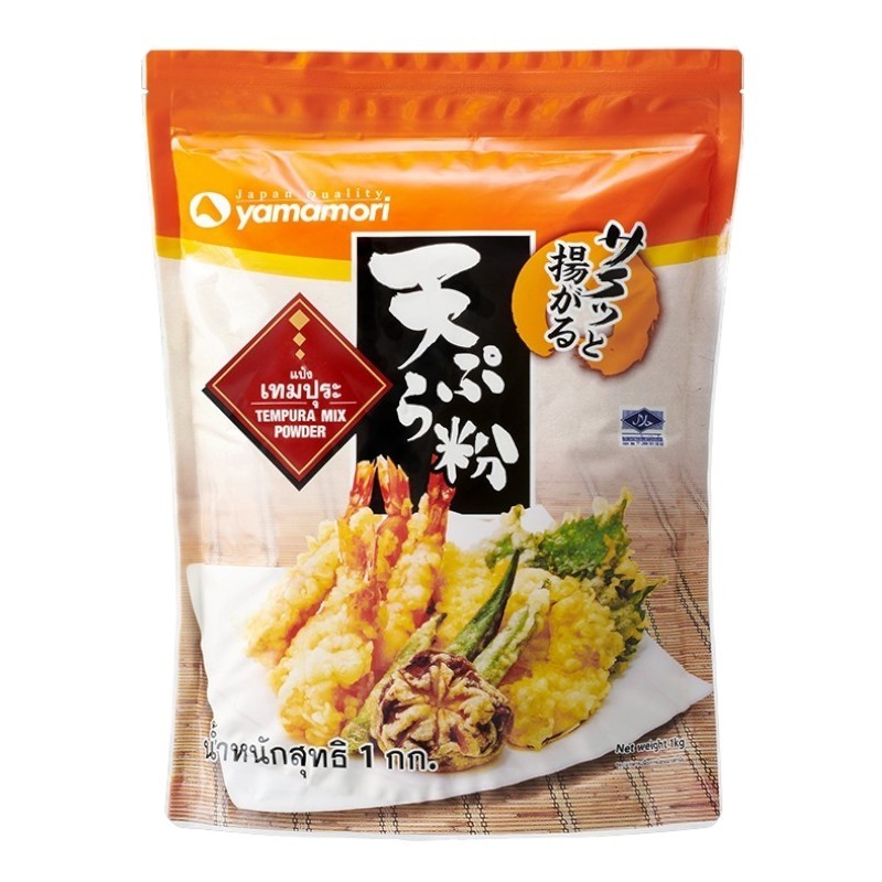 แป้งมิกซ์เทมปุระ YAMAMORI สไตล์ญี่ปุ่น 400g. หยกออนไลน์