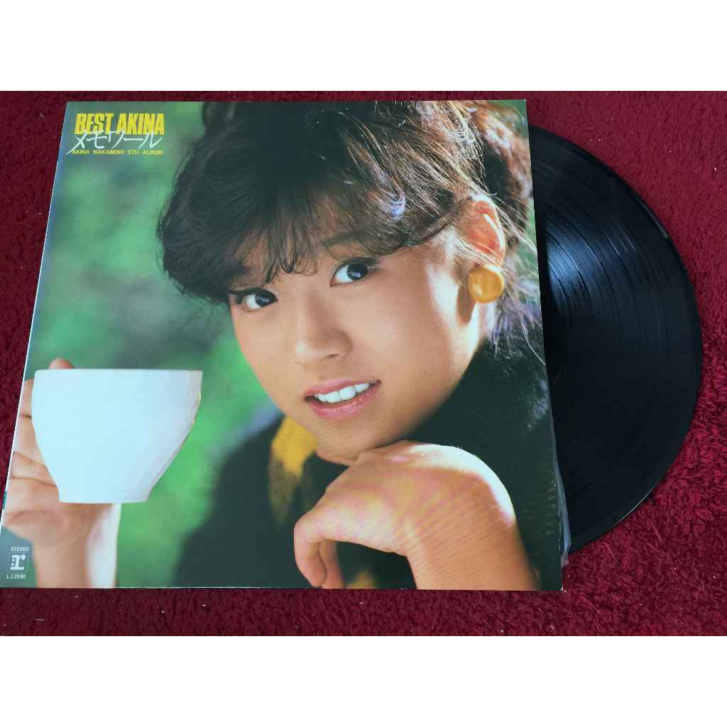 Best Akina - Akina Nakamori 5 TH Album ขนาด 12 นิ้ว LP B41