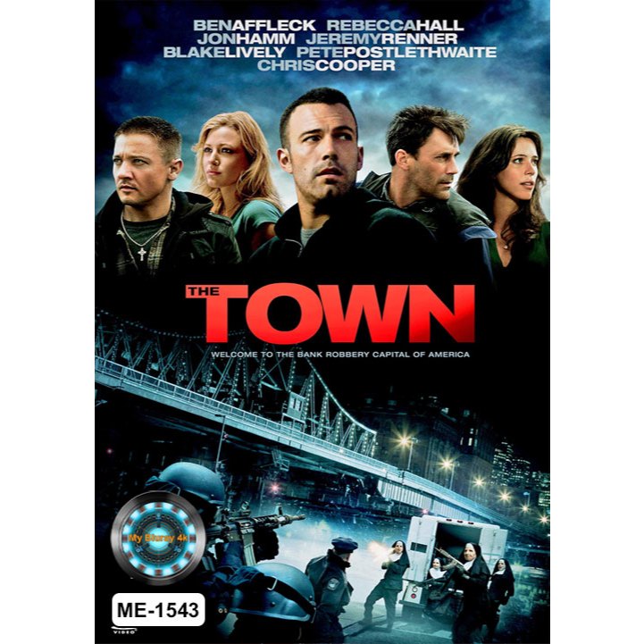 DVD เสียงไทยมาสเตอร์ หนังใหม่ หนังดีวีดี The Town เดอะ ทาวน์ ปล้นสะท้านเมือง