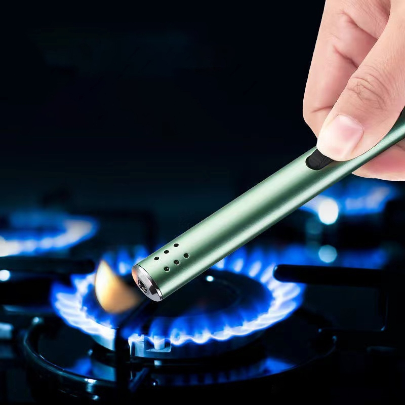 ไฟฟู่ 1หัว  หัวพ่นไฟ หัวพ่นแก๊ส  อุปกรณ์จุดไฟ แบบเติมแก๊สได้ ผลิตวัสดุโลหะ แบบพบพา