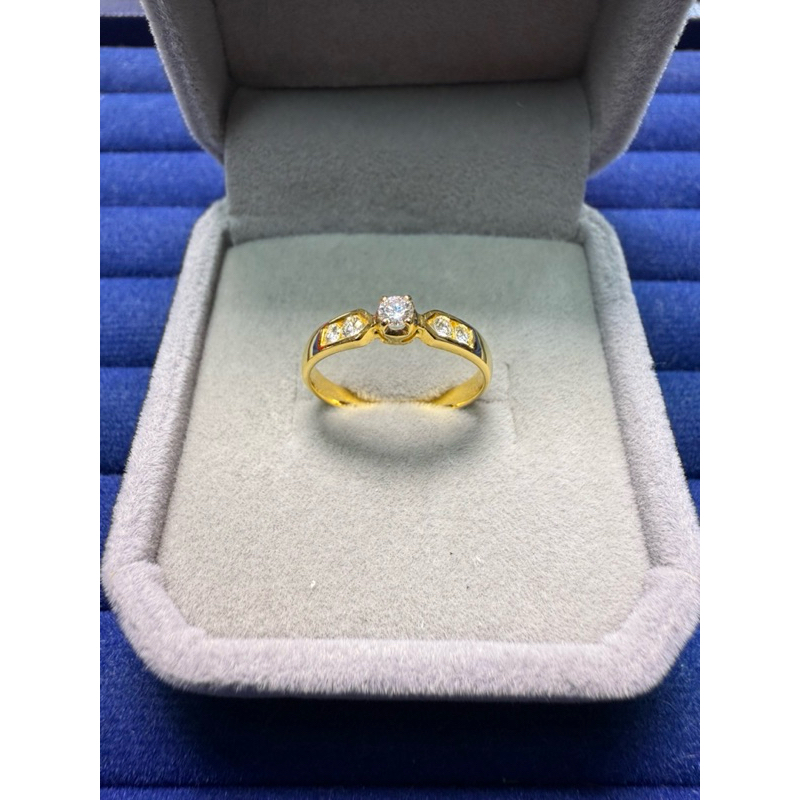 เพชรแท้ธรรมชาติ ทองแท้ 18k