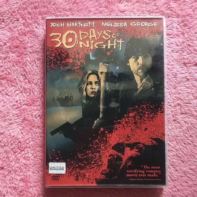 Dvd 30 Days Of Night 30 ราตรีผีแหกนรก (มือสองสภาพดี) (แผ่นแท้100%)