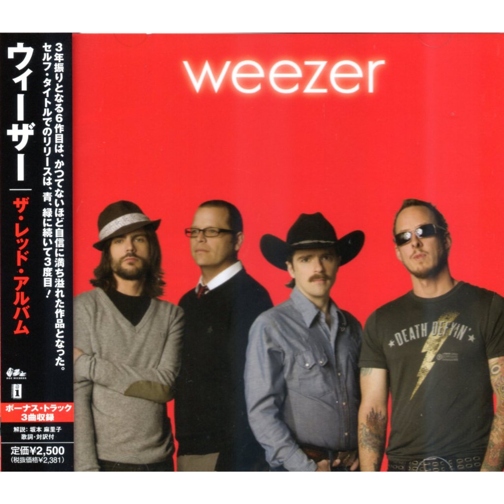 CD,Weezer - Weezer (Red Album) (2008)(Japan)
