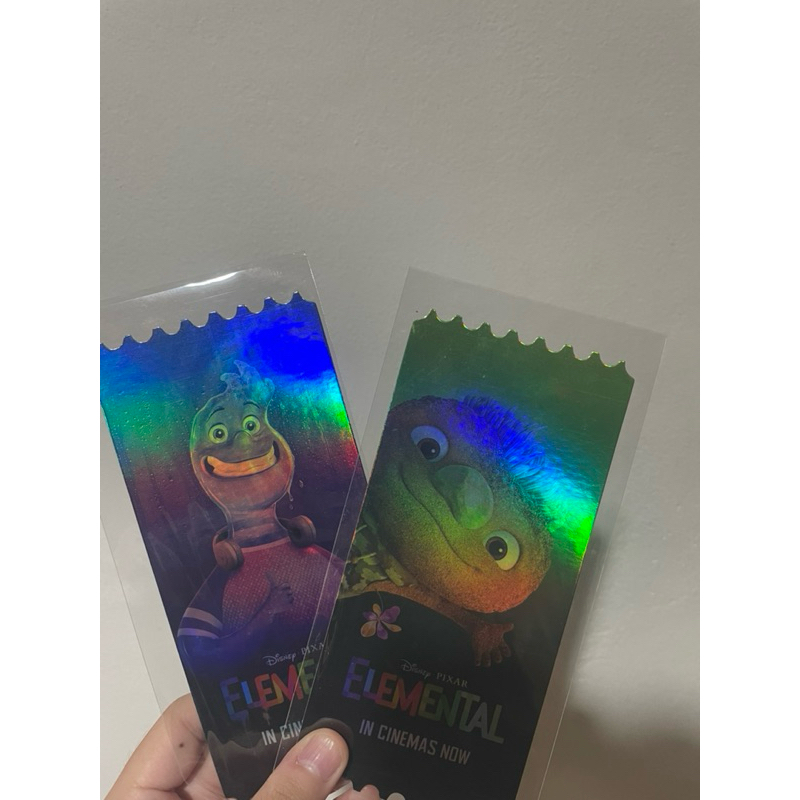 ได้สองใบตั๋วหนัง The elemental SF Collectible ticket
