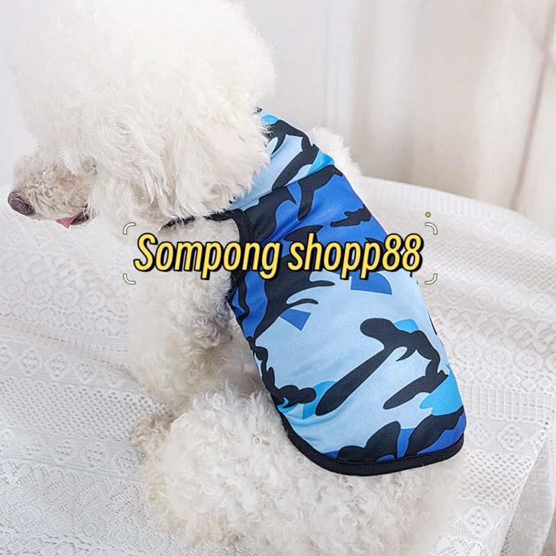 (มีโค้ดส่งฟรี❗️) <ยกโหล 12ตัว  > เสื้อน้องสุนัข แมว เสื้อสำลีแขนกุด  สินค้าใหม่ ลายน่ารักแฟชั่น 🔥พร้อมส่งทุกไซด์🔥 thumbnail 8