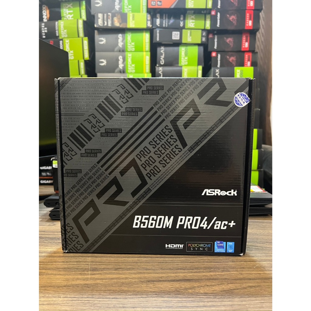 MAINBOARD (เมนบอร์ด) 1200 ASROCK B560M PRO4/AC+