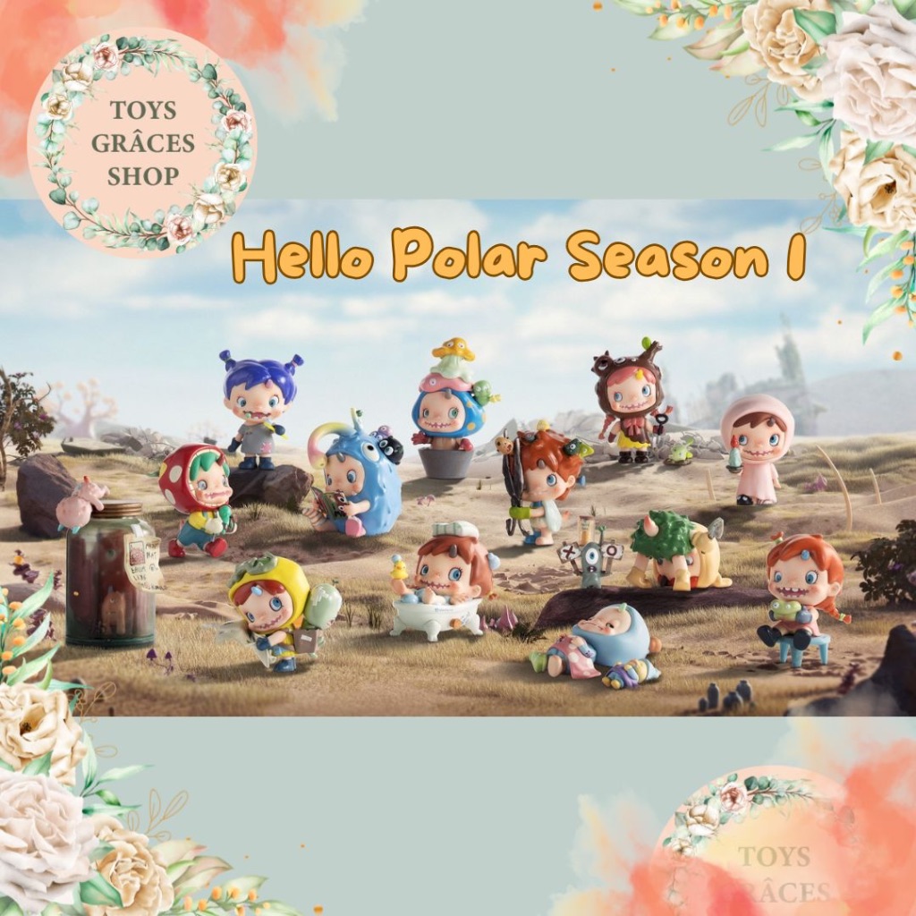 พร้อมส่ง แบบยกกล่อง Hello Polar Season1 Series Pop Mart