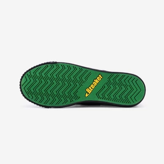 Breaker รองเท้านักเรียนเบรกเกอร์ รุ่น 4X4 รองเท้าผ้าใบสีดำ Size 29-47
