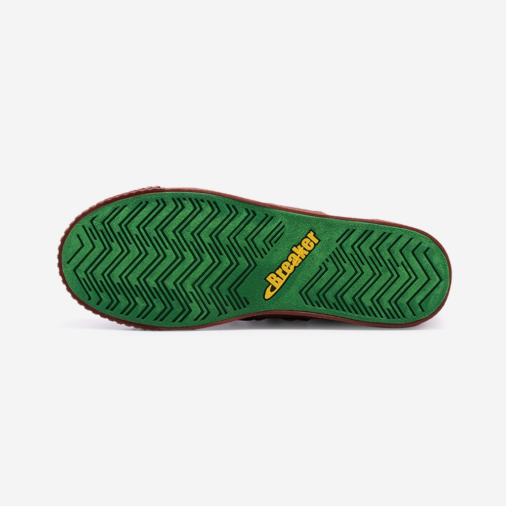 Breaker รองเท้านักเรียนเบรกเกอร์ รุ่น 4X4 รองเท้าผ้าใบสีน้ำตาล Size  29-47