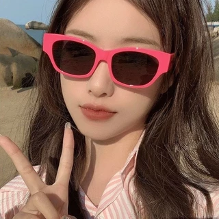Victoria's Sunshine😎แว่นตากันแดด ป้องกันรังสียูวี 400 กรอบสี่เหลี่ยมผืนผ้า แฟชั่นสําหรับผู้หญิง beach