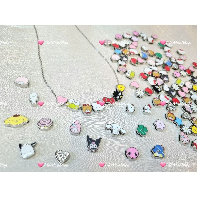 (แท้/พร้อมส่ง🌈)💖Sanrio Collection💖 จี้ Sanrio ลิขสิทธิ์แท้ 🇯🇵🇯🇵🇯🇵 customize ได้ตามต้องการ👑