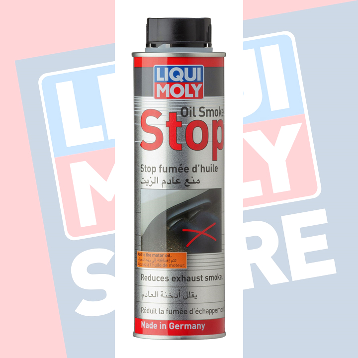 LIQUI MOLY OIL SMOKE STOP น้ำยาลดการสิ้นเปลืองน้ำมันและลดควันขาว 300 ml.