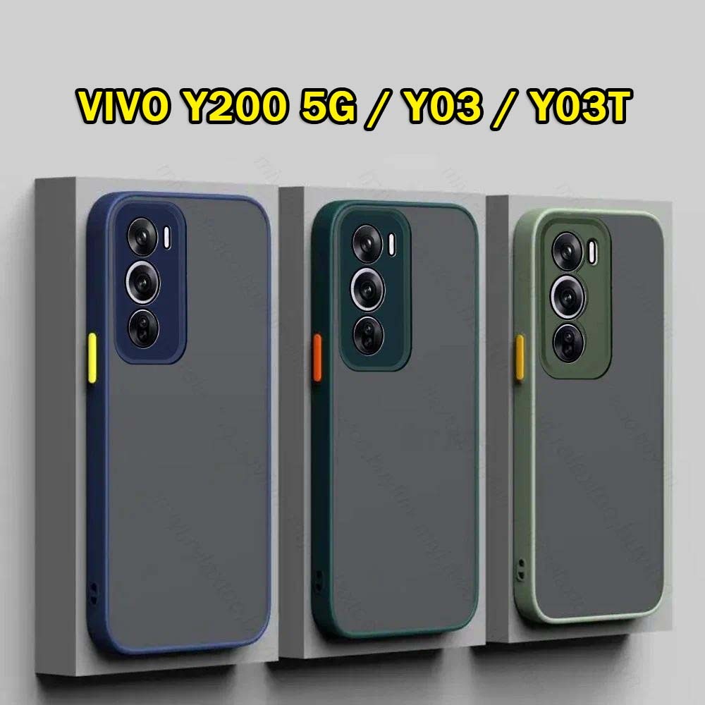 รุ่นใหม่ เคสผิวด้าน VIVO Y200 5G Y19S Y03 Y03T V40 V40PRO V21 Y72 5G Y71 V5 V7 V7PLUS Y31(2021) Y55 Y12S Y1S Y20 Y30 025
