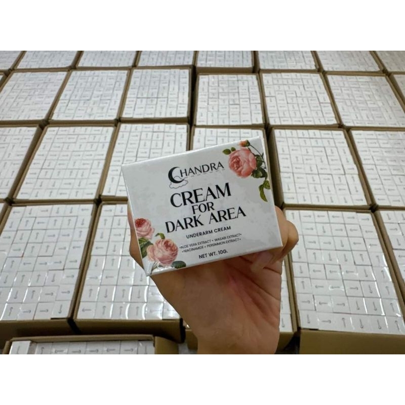 CHANDRA CREAM FOR DARK AREA จันทรา ครีม ฟอร์ ดาร์ท แอเรีย ครีมบำรุงผิวใต้วงแขน ครีมรักแร้