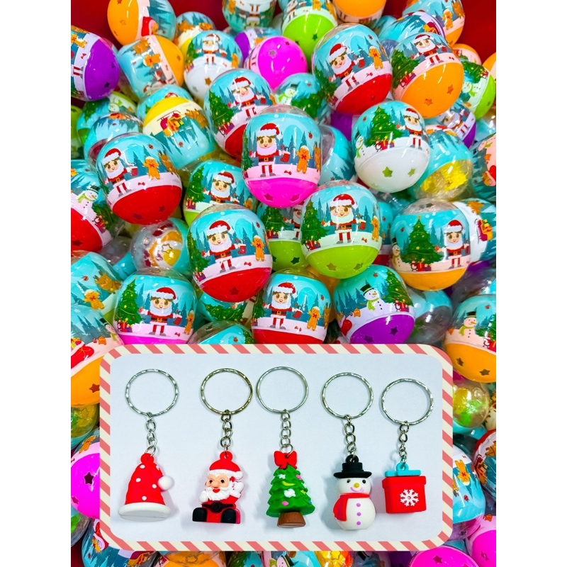 ไข่คริสต์มาส🎅🏻🌲 {🇹🇭พร้อมส่งในไทย🇹🇭} คละแบบ10ใบ