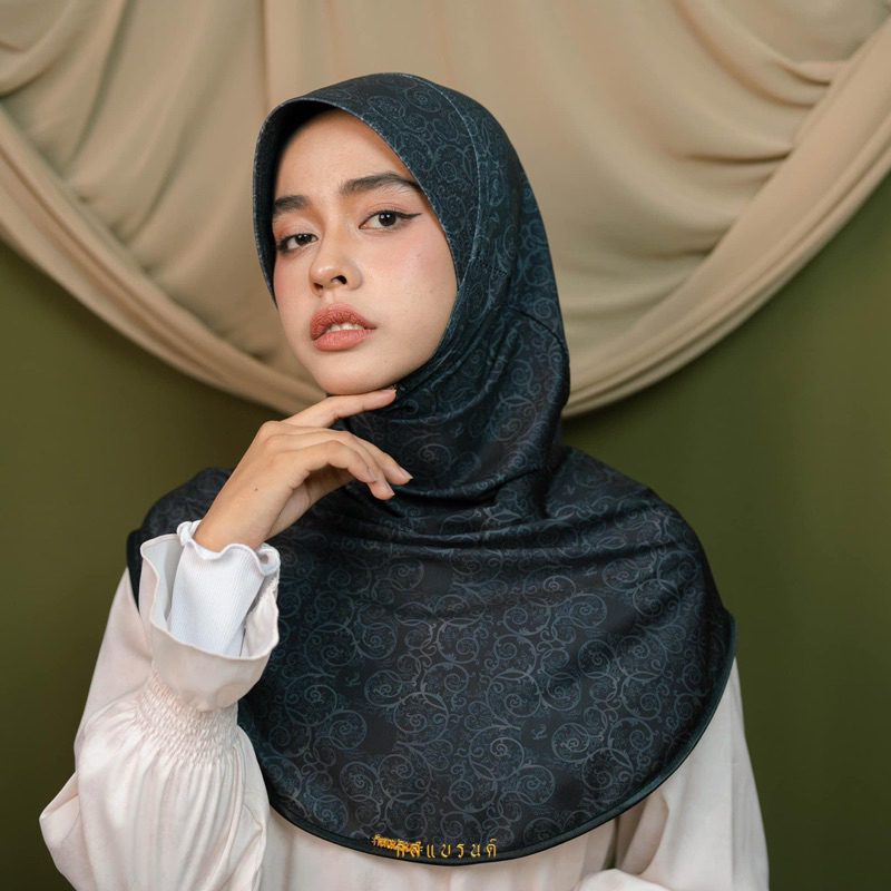 ผ้าคลุมกัสแบรนด์ผ้ายืด Ity รุ่นมีกู๊นและกุ๊กไก่