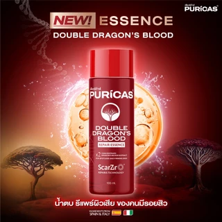 Puricas Double Dragon's Blood Repair Essence 100ml. น้ำตบซ่อมผิวเสีย เติมความชุ่มชื้น