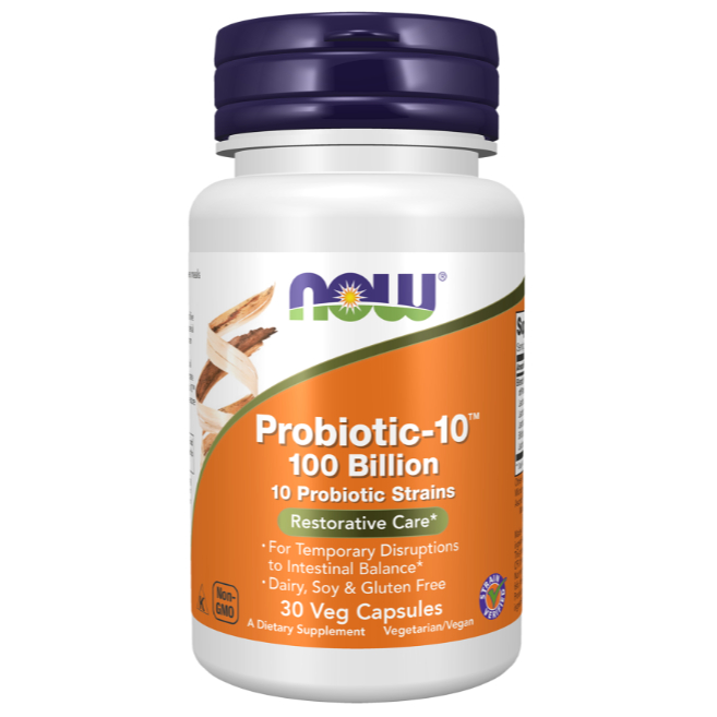 โปรไบโอติก / Probiotic-10 100 Billion CFU 30 / 60 Capsules
