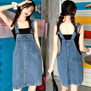 เอี๊ยมกางเกง  เอี้ยมยีนส์ สุดชิค แมทช์ง่ายสุดๆ สไตล์เกาหลี ท…