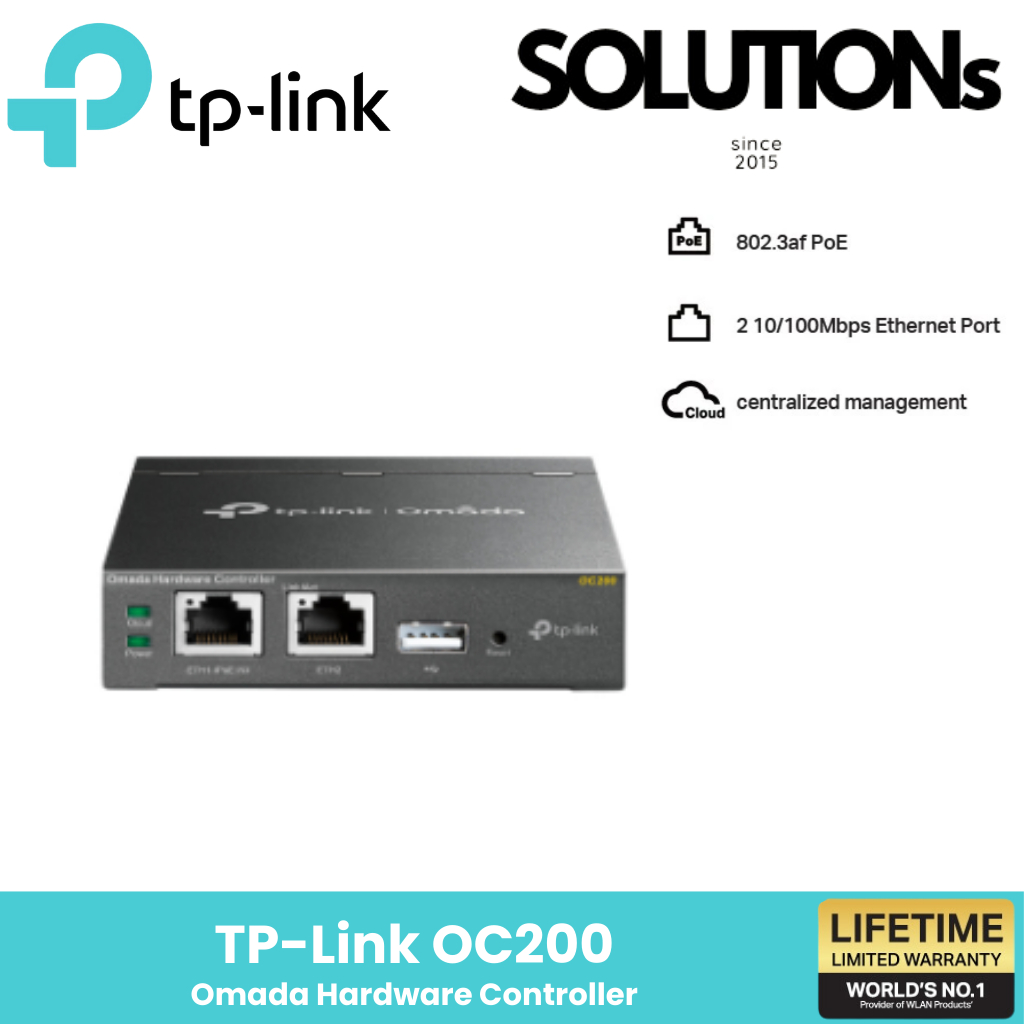 TP-Link⚡️ตัวควบคุมแอคเซสพอยต์ Omada⚡️ACCESS POINT CONTROLLER OC200 OC220 OC300 OC400 (Omada Cloud Co