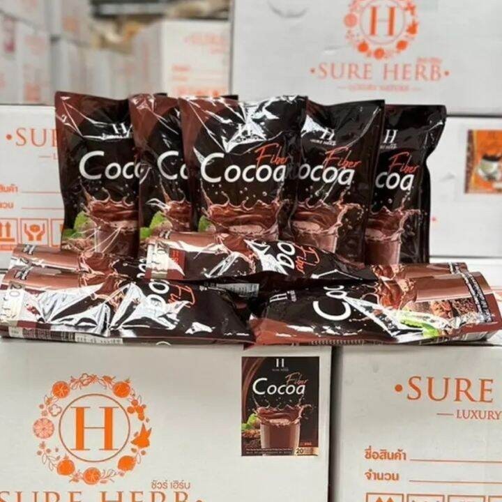 โกโก้ชัวร์เฮิร์บ Sure Herb Coco  { เปิดบิล1ลัง 25ห่อ }