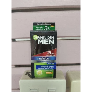 (6 ซอง)โฉมใหม่ Garnier men powerwhite acno การ์นิเย่ เมน พาวเวอร์ไวท์ ไวท์เทนนิ่ง เซรั่ม