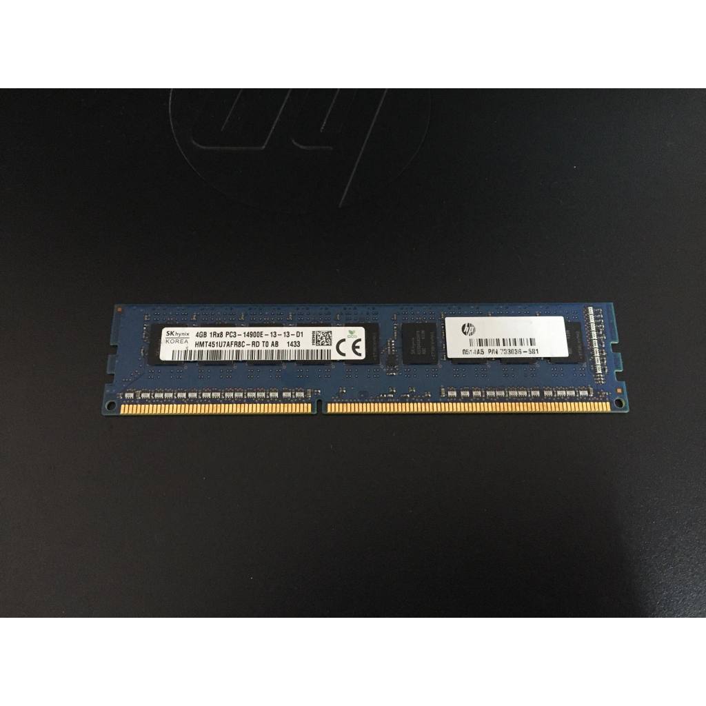 RAM 4GB /DDR3 /SK Hynix /1Rx8 PC3 114900E-13-13-D1 (แรมมือ2)