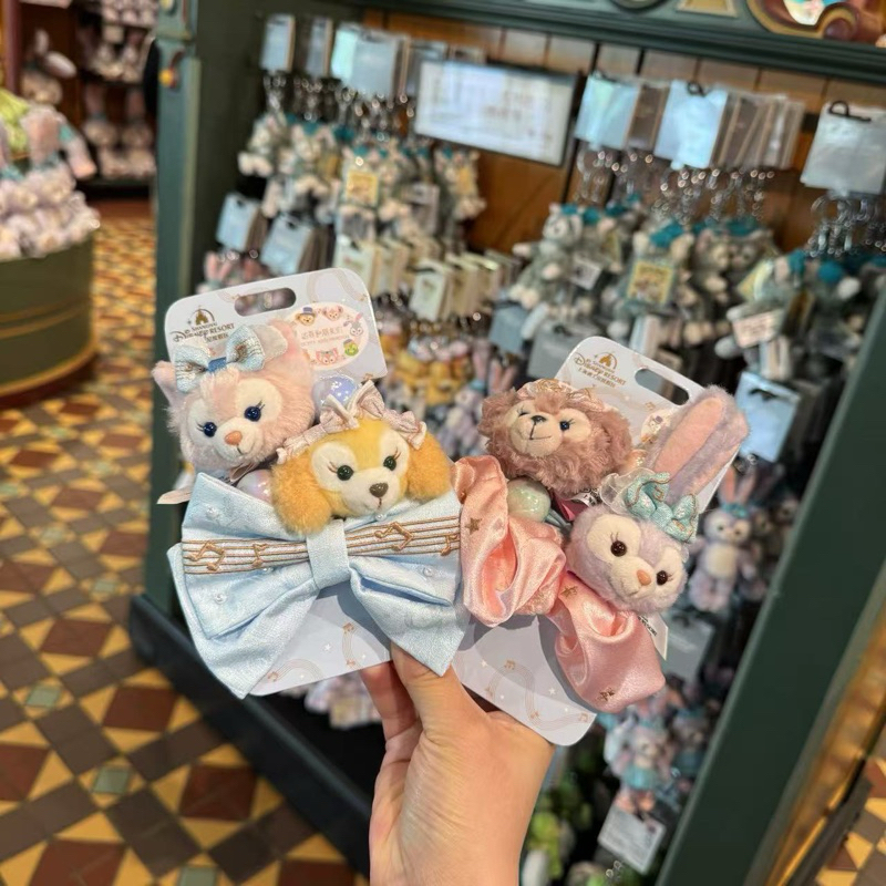 ยางมัดผม เซ๊ตคู่ duffy and friends ของแท้💯