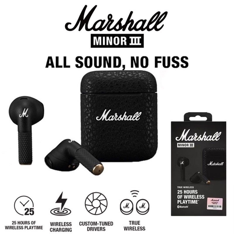 ประกัน 1ปี หูฟังบลูทูธ Minor III หูฟังไร้สาย Bluetooth tws ไมโครโฟนในตัว เสียงดี พกพาสะดวก ส่งฟรี