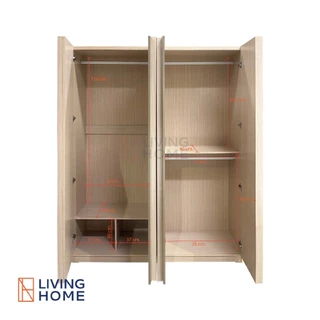 ชุดห้องนอน 5 - 6 ฟุต รุ่น Maple (เมเปิ้ล) สีโซลิดเทา | Livinghome Furniture Mall.