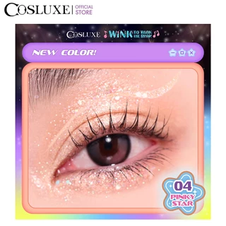 COSLUXE WINK TO THE BLINK BLINK SUPER STAR LIQUID GLITTER DOLLY&EYESHADOW อายแชโดว์