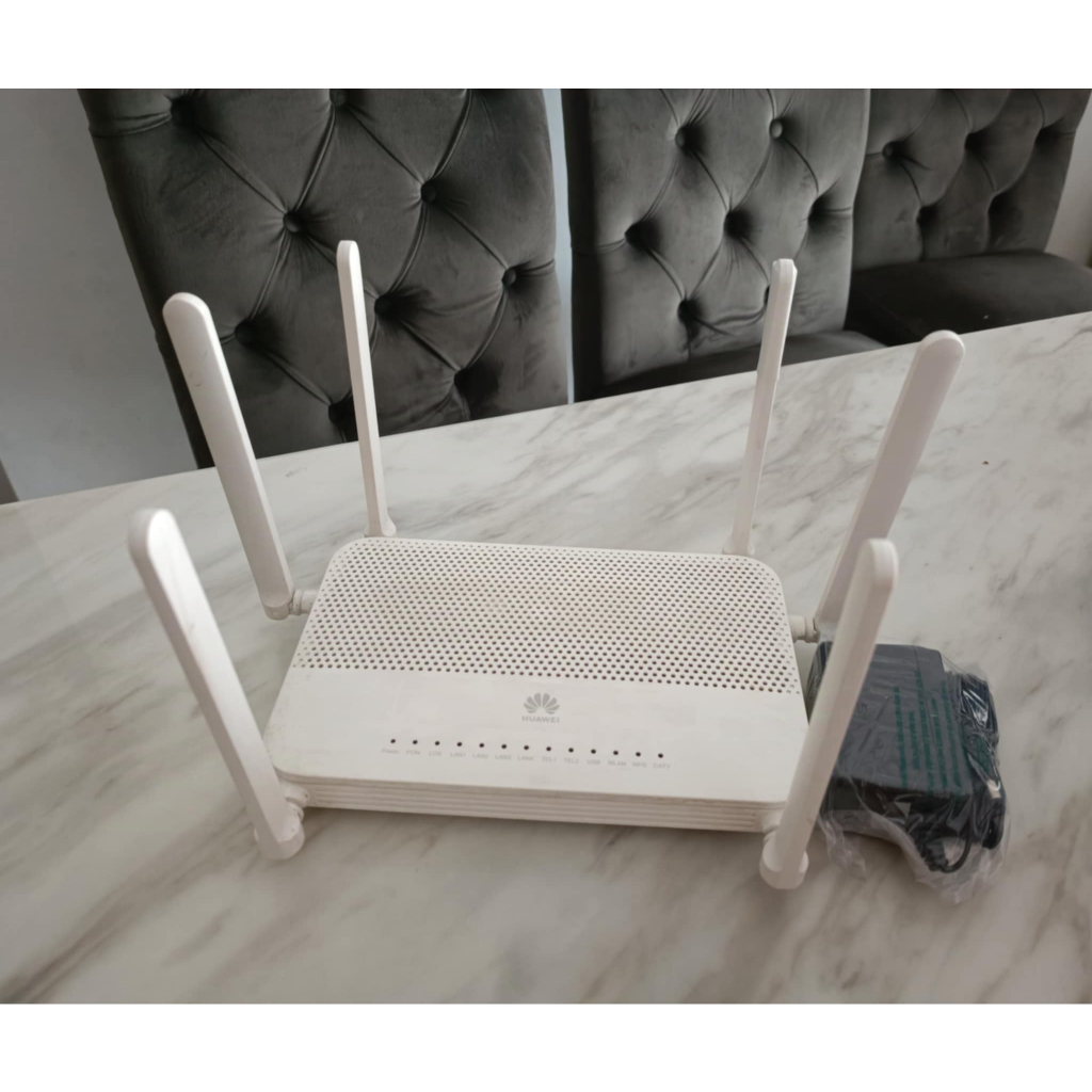 หัวเว่ย HG8247W5 โมเด็มไร้สาย ONT (Optical Network Terminal) สีขาว