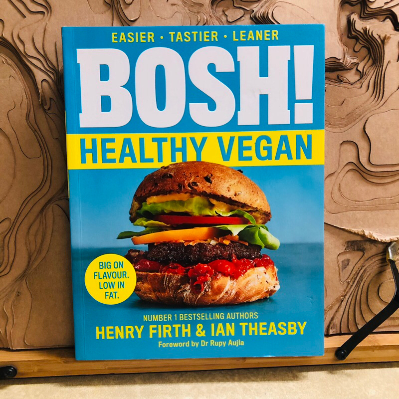 ต385 EASIER TASTIER LEANER  BOSH!  HEALTHY VEGAN
