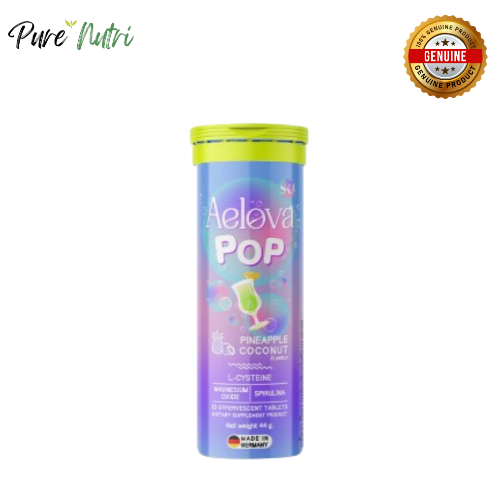 AELOVA POP เอโลว่า ป้อบ ช่วยระบบเผาผลาญ ขับโซเดียม