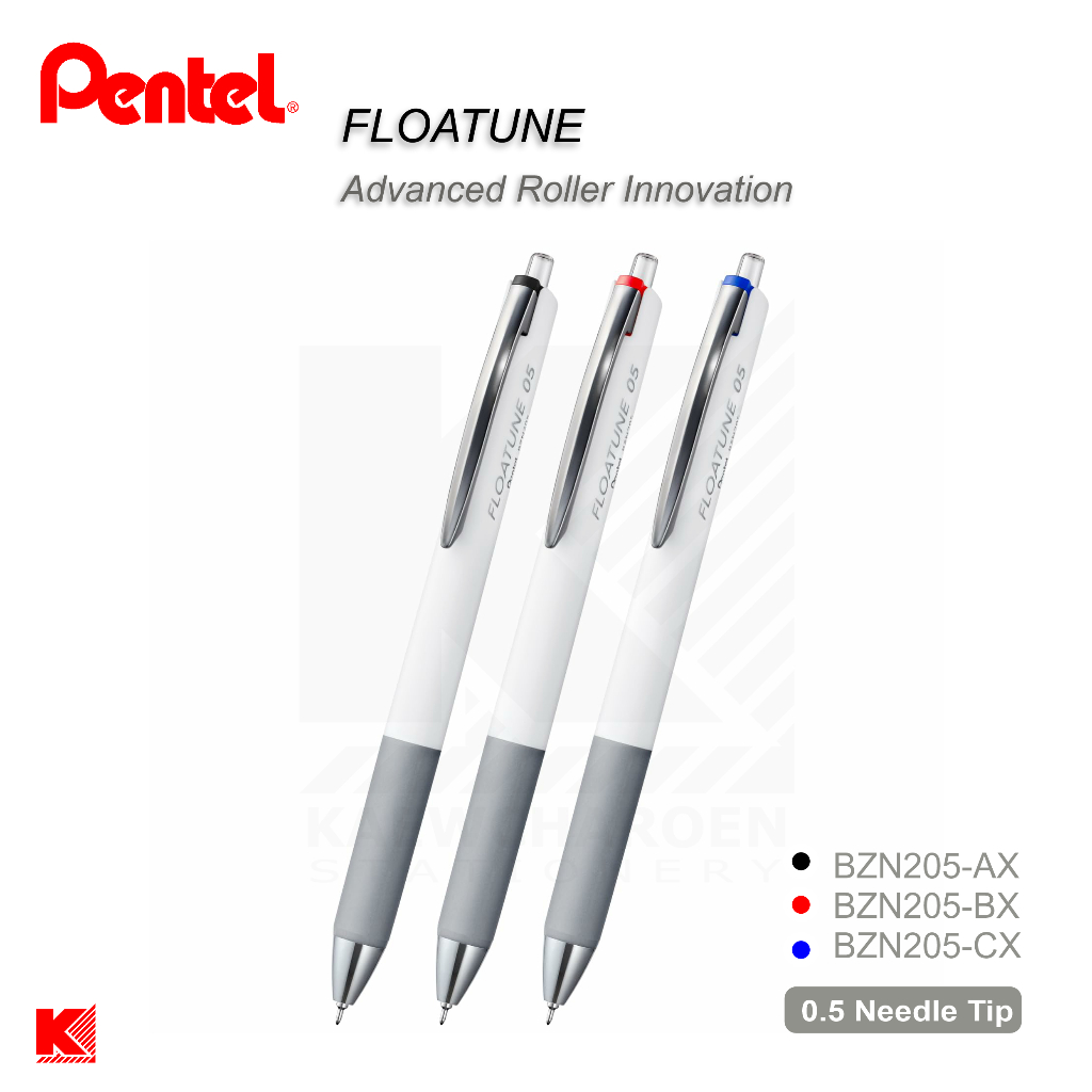 ปากกาลูกลื่น Pentel รุ่น Floatune BZN205 ใหม่ นวัตกรรม หมึกน้ำมัน