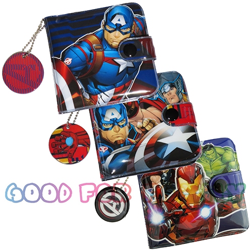 กระเป๋าสตางค์ Avengers MARVEL กระดุม อเวนเจอร์ แบบกระดุม