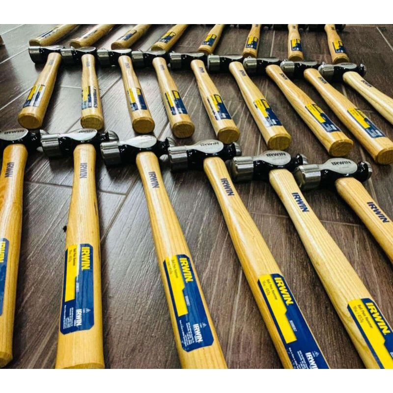 ค้อนหัวกลมแบรนด์ IRWIN ด้ามไม้ น้ำหนัก 16 oz