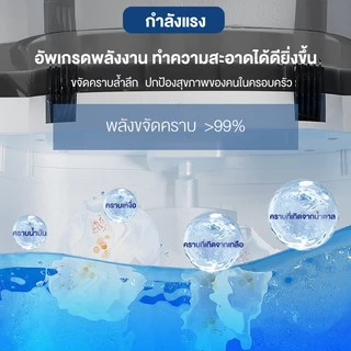 CAMEL เครื่องซักผ้า เครื่องฆ่าเชื้อกึ่งอัตโนมัติขนาดเล็ก 7.5KG แบบถังเดี่ยว สีขาว สีดำ ง่ายต่อการใช้งาน