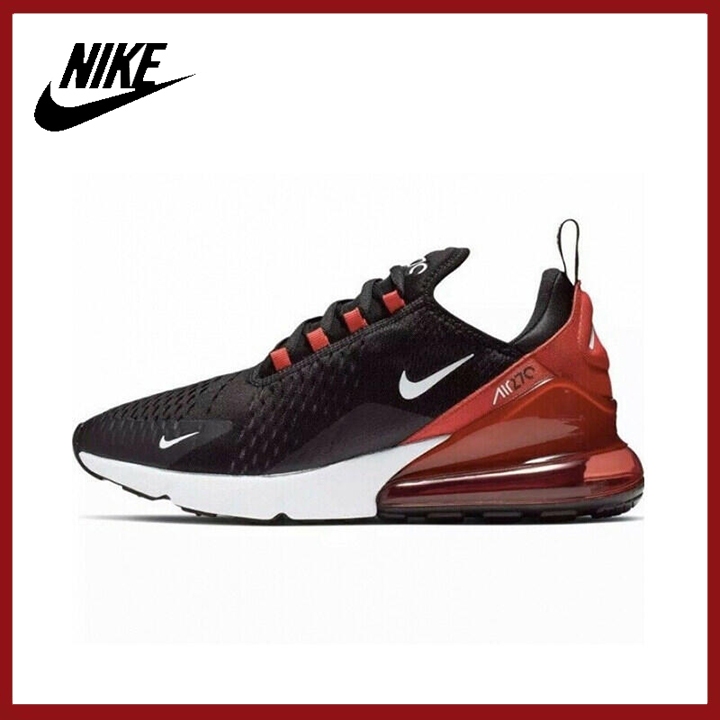 【โปรโมชั่นสินค้าใหม่】Nike Air Max 270 รองเท้าผ้าใบสำหรับผู้ชาย และผู้หญิง