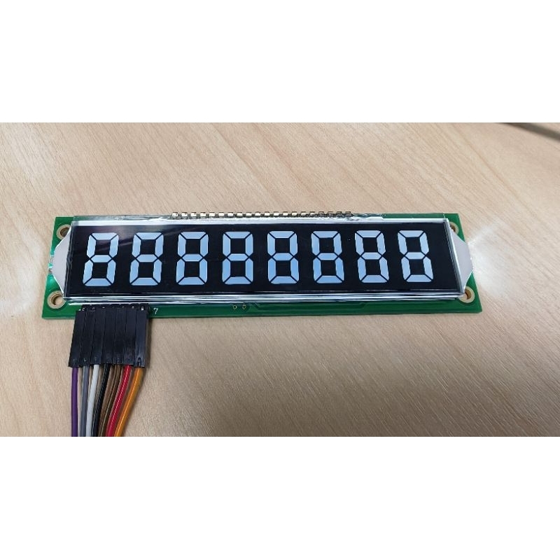 จอ LCD 7 Segment สำหรับงาน DIY HT1621B ขนาด 8 หลัก
