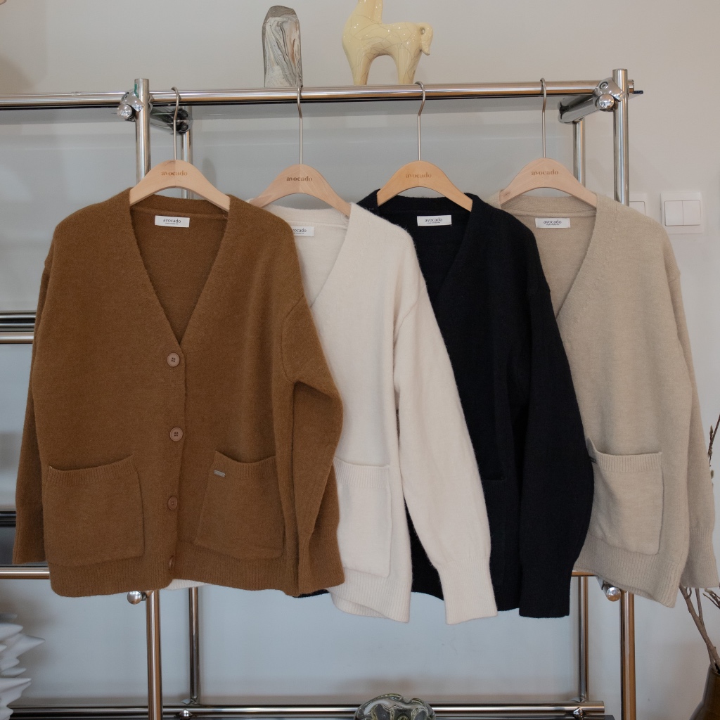 Mackie loose cardigan คาร์ดิแกนตัวหนาาา oversize มาแล้วววว รุ่นนี้ผ้านุ่มมมฟูมาก