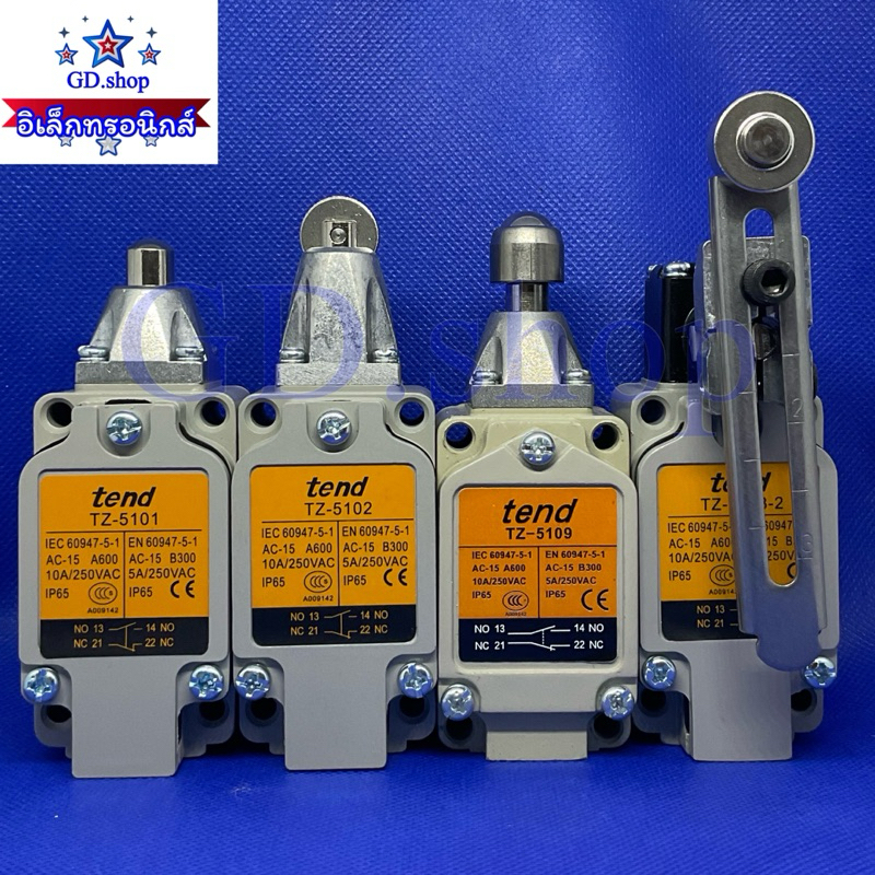 LIMIT SWITCH ยี่ห้อTEND TZ-5101,5102,5104,5108,5109,5106,5166 ลิมิต สวิตช์ ของใหม่ แท้!! สินค้าสามารถออกบิลได้