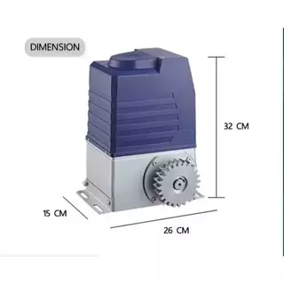 ชุดมอเตอร์ประตูรีโมท ABANO AC 2000 Kg. ***ชุดนี้ไม่รวมเฟืองสะพาน หากต้องการรบกวนสั่งแยก***