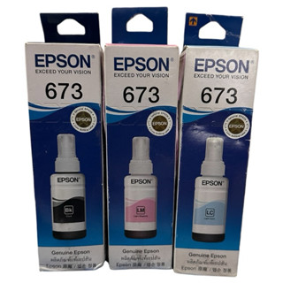 หมึกเติม Epson 673 BK LM LC หมึกแท้ L800 L805 L1800 ของลดราค…